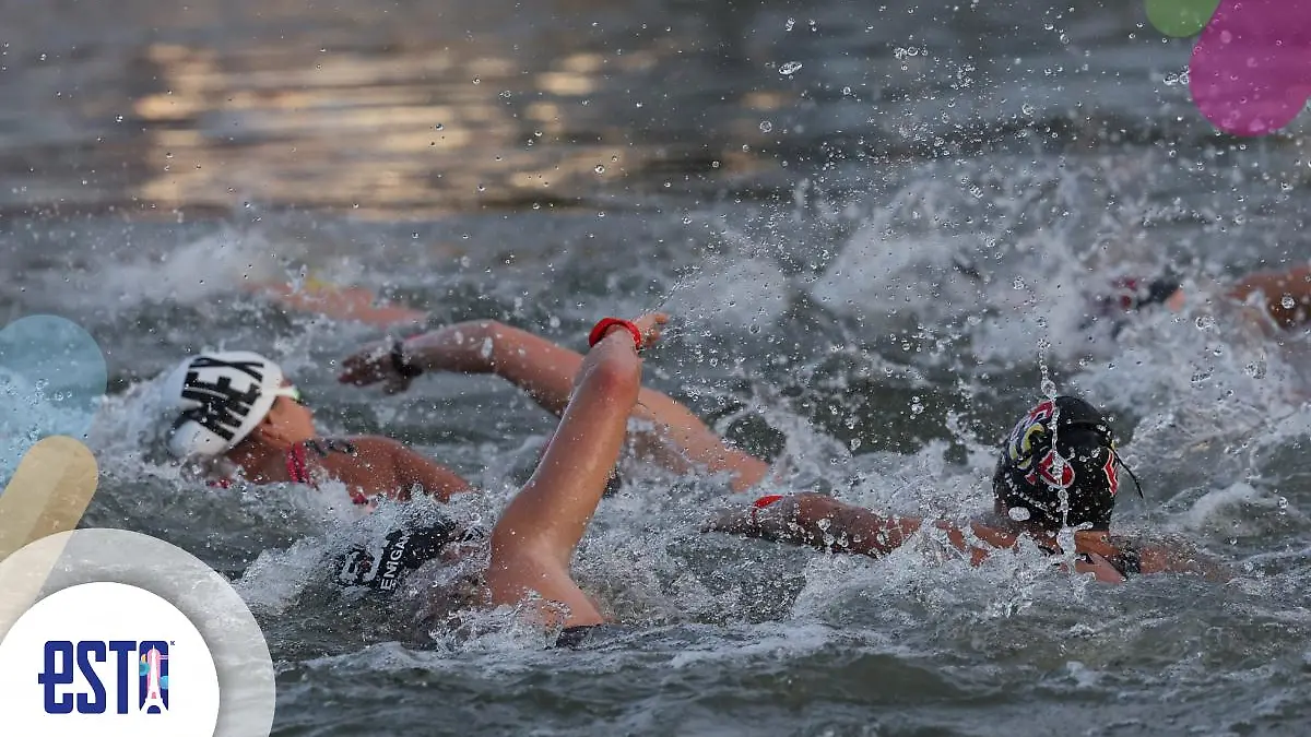 Martha Sandoval finaliza en el lugar 19 de la natación en aguas abiertas. FOTO: Reuters