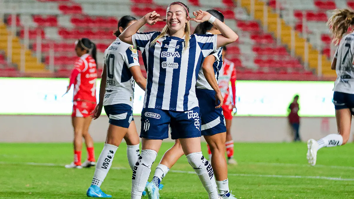 Katty Martínez se estrenó con Monterrey en la Liga MX femenil | MEXSPORT