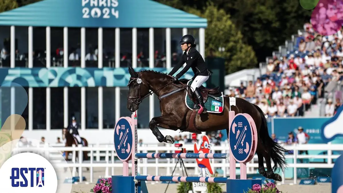 Mayan Oliver dice adiós a París 2024 en las semifinales de Pentatlón Moderno. FOTO: @COM Mexico