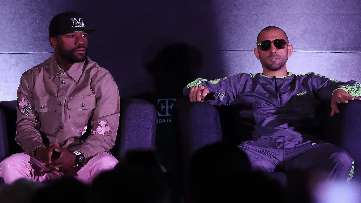 Floyd Mayweather Jr. y John Gotti listo para el combate en la CDMX