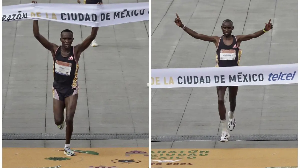 Los ganadores del Maratón de la Ciudad de México