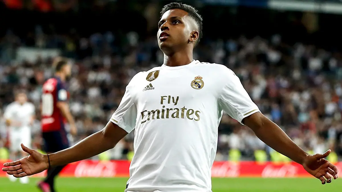 Primer gol de Rodrygo en el Real Madrid