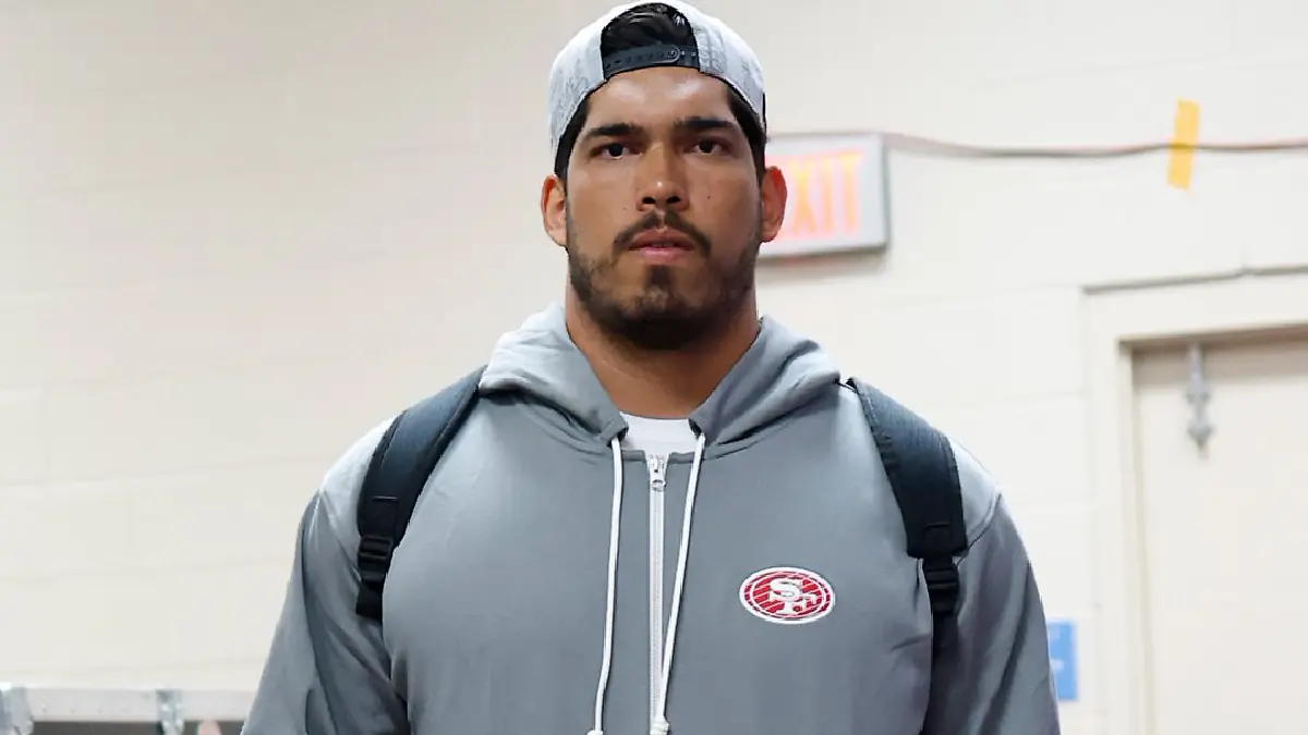 Isaac Alarcón no logró pasar el corte de los 49ers. Foto: @49ersESP