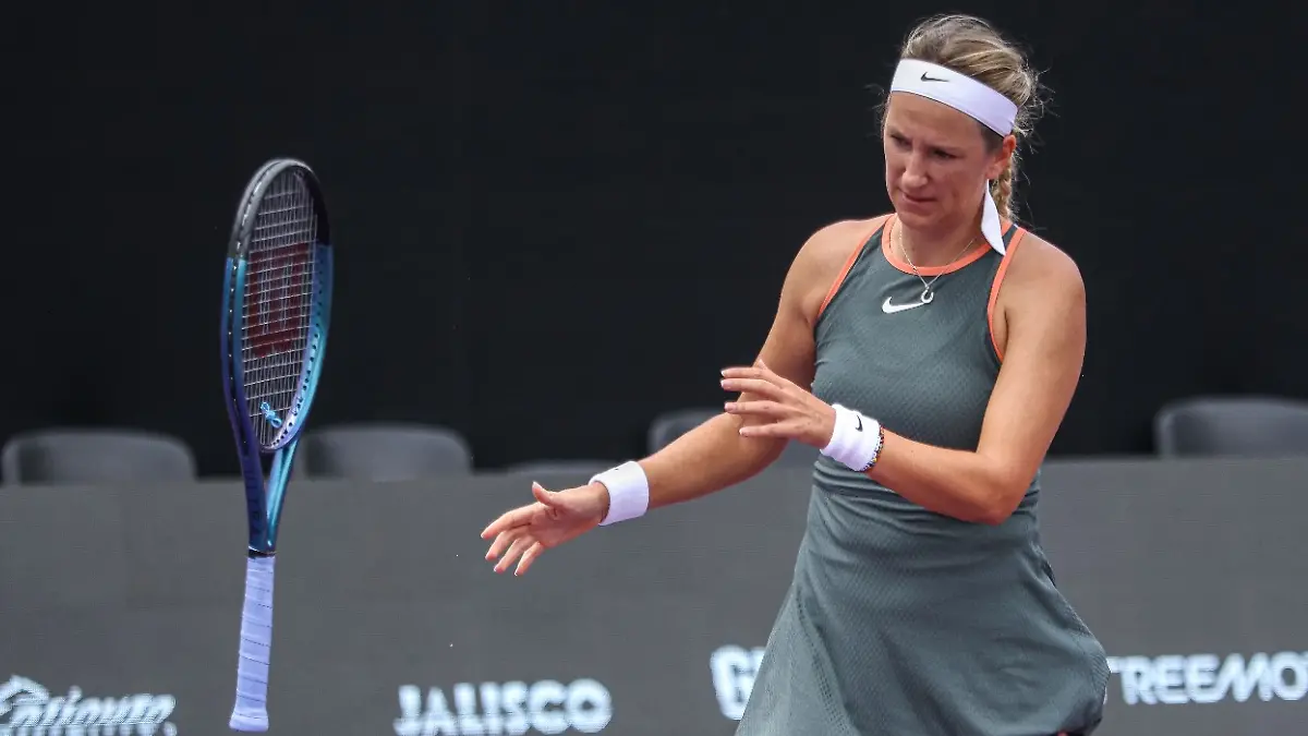 Victoria Azrenka se retira por lesión y el Guadalajara Open suma otra baja   Foto  David Tamayo