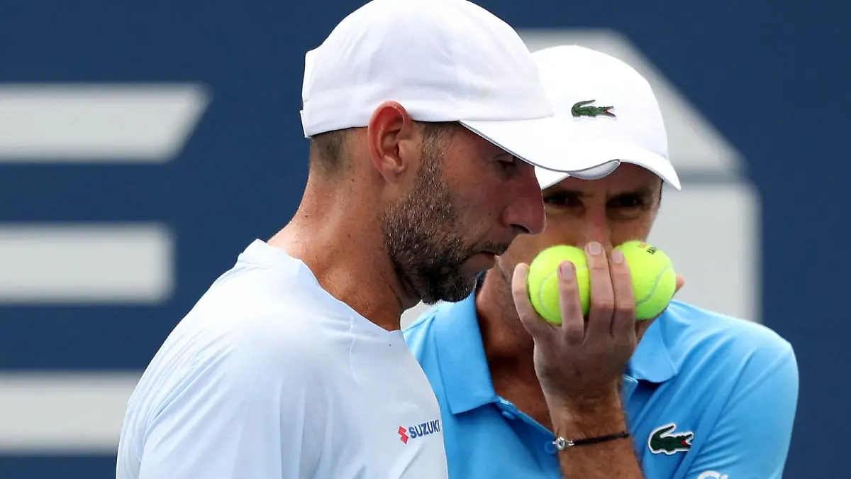 Santiago González se despide del US Open de manera casi inmediata. FOTO: AFP