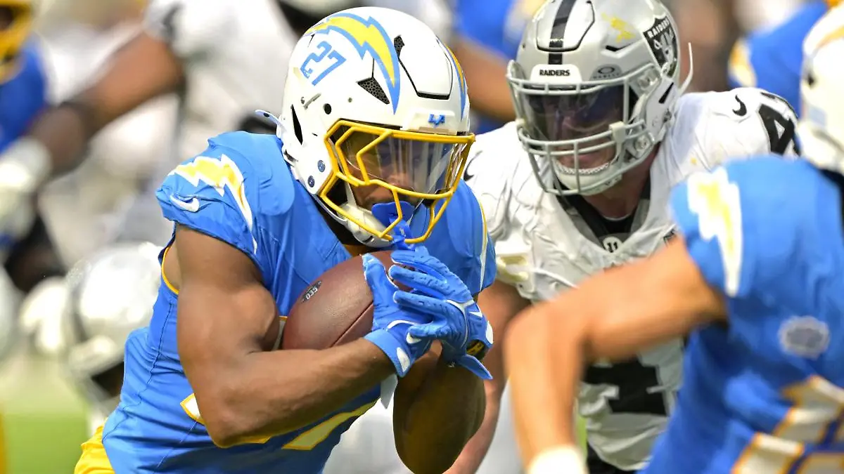 J.K. Dobbins es el mejor corredor de la NFL hasta el momento. FOTO: Reuters