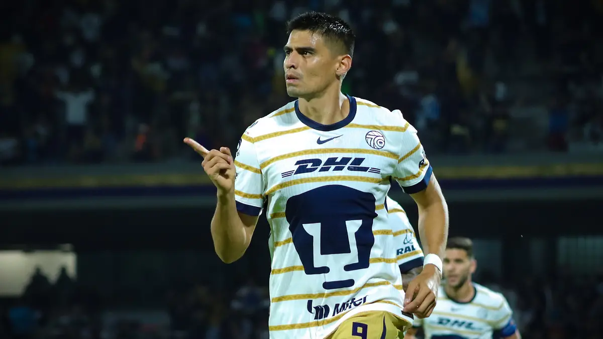 Pumas encontró el gol en un tiro de esquina / Foto: Oswaldo Figueroa