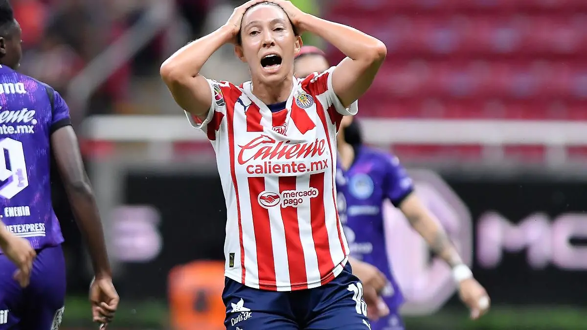 Chivas Femenil se hunde. FOTO: Mexsport