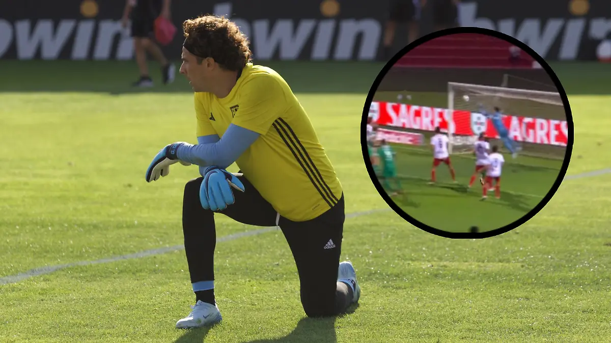 Guillermo Ochoa debutó con el AVS Futebol   Foto  TW AVS