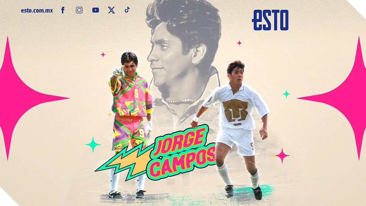 Jorge Campos revolucionó el futbol y era considerado un adelantado de su época
