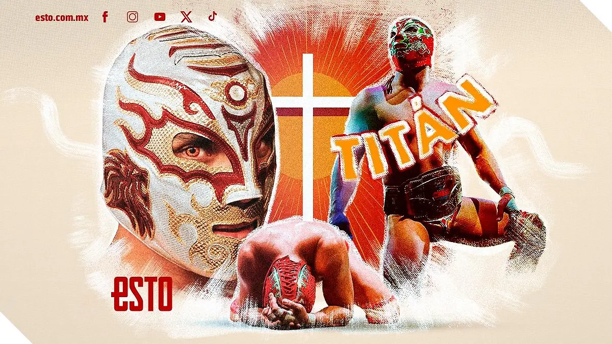 Titán, el luchador que quiere mostrar a Dios a través de su trabajo / Arte: Noé López