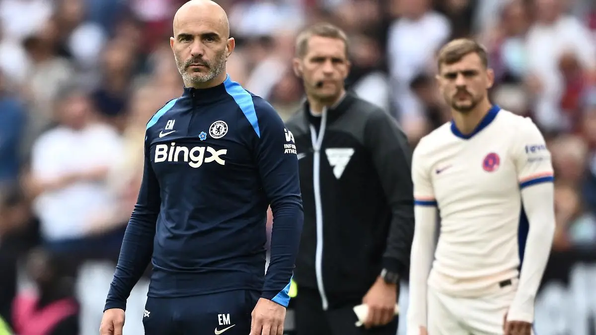 Enzo Maresca no ve posibilidades de pelear el título contra Arsenal o Manchester City. FOTO: Reuters