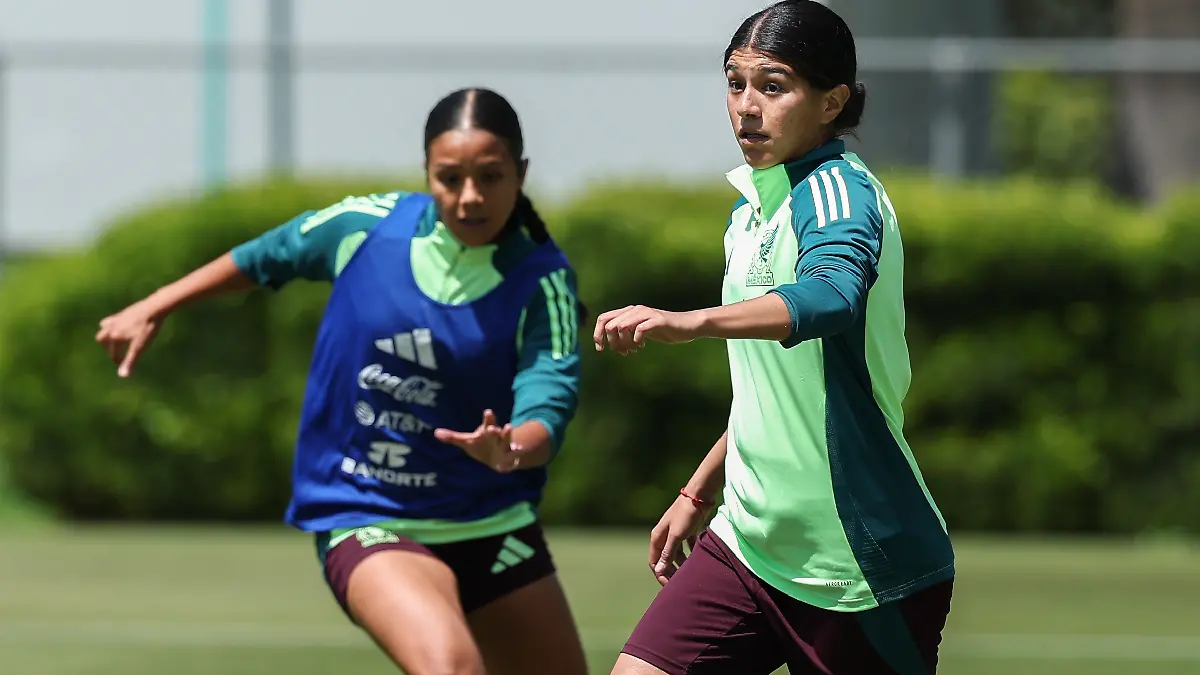 La Selección Mexicana Femenil ya está lista para su debut. Foto: @Miseleccionfem
