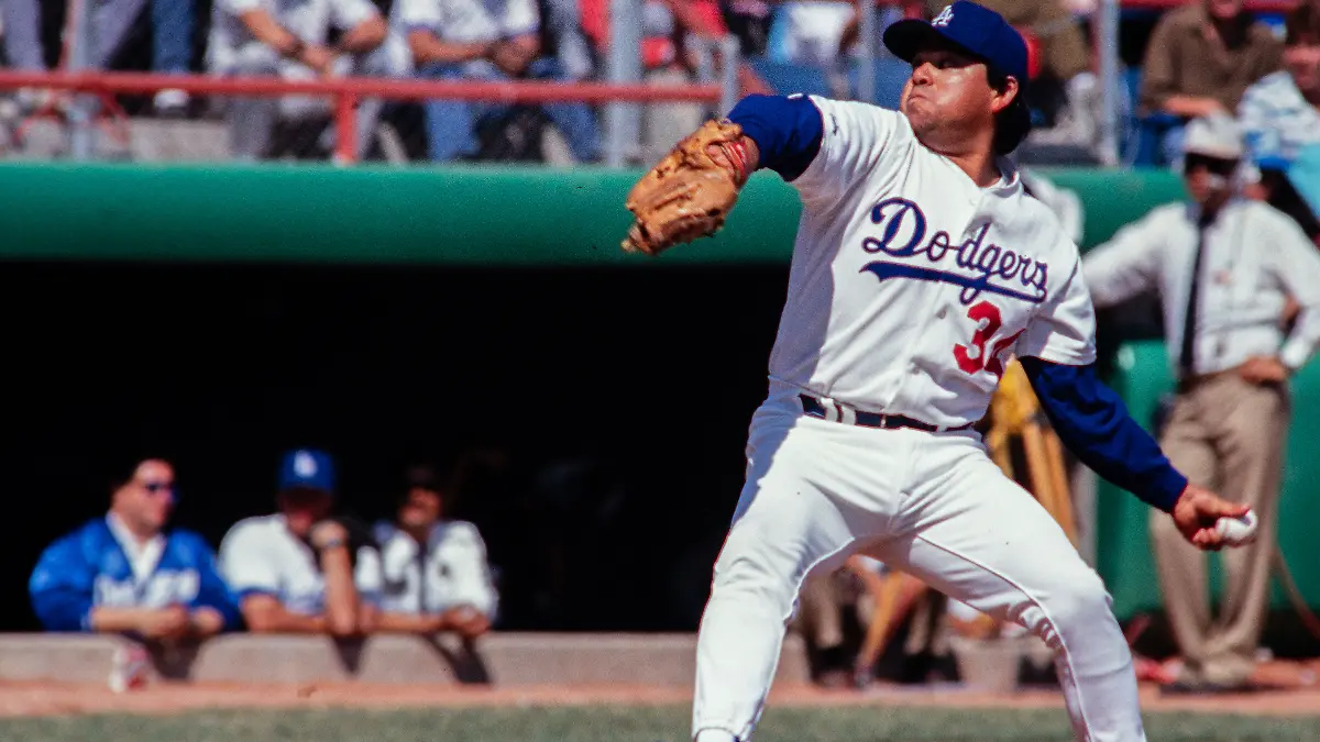 Fernando Valenzuela se convirtió en el primer mexicano en lanzar un sin hit ni carrera / Foto: Mexsport