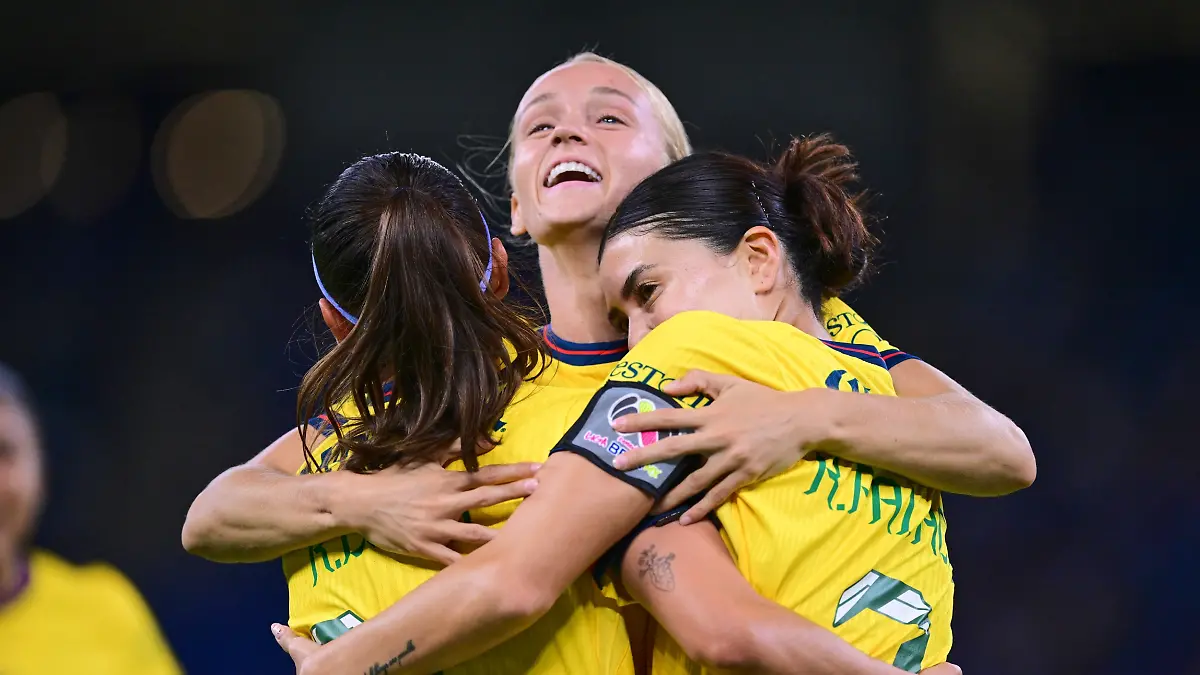 Sarah Luebbert ha marcado nueve goles para el América Femenil en el presente semestre  / Foto: Mexsport