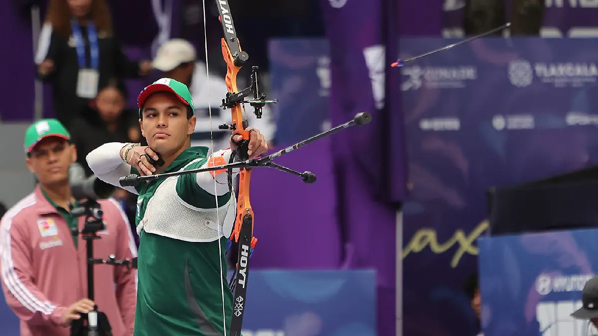 El arquero mexicano Matías Grande se quedo cerca de las medallas en la final de las Copas del Mundo de Tiro con Arco