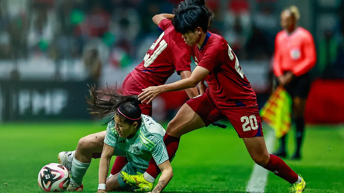 México superó a Tailandia cuatro a cero en Toluca
