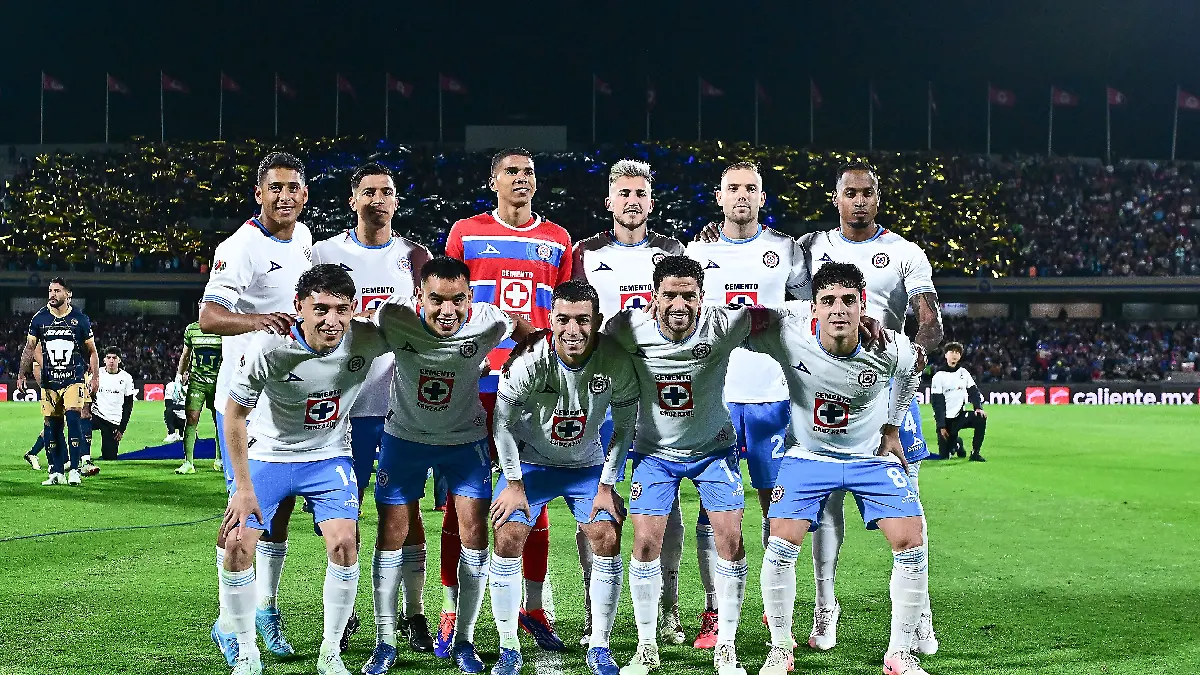 Cruz Azul es el líder del torneo con 40 puntos foto  Mexsport