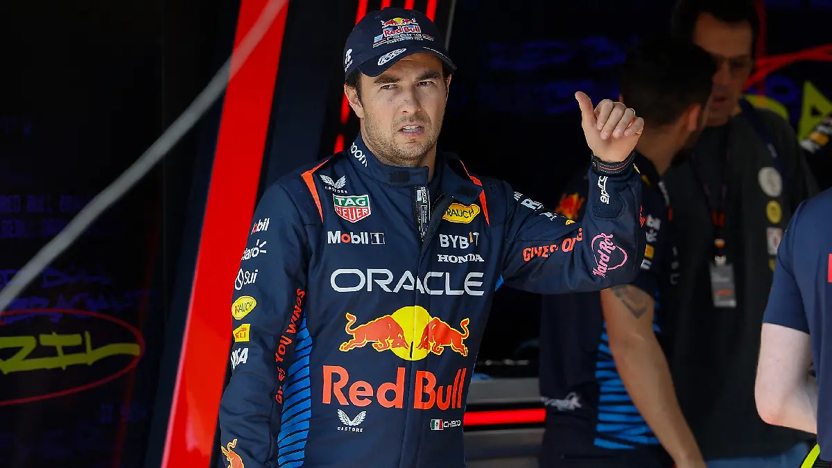 Checo Pérez terminó en octavo lugar en el Sprint del GP de Brasil foto  Reuters