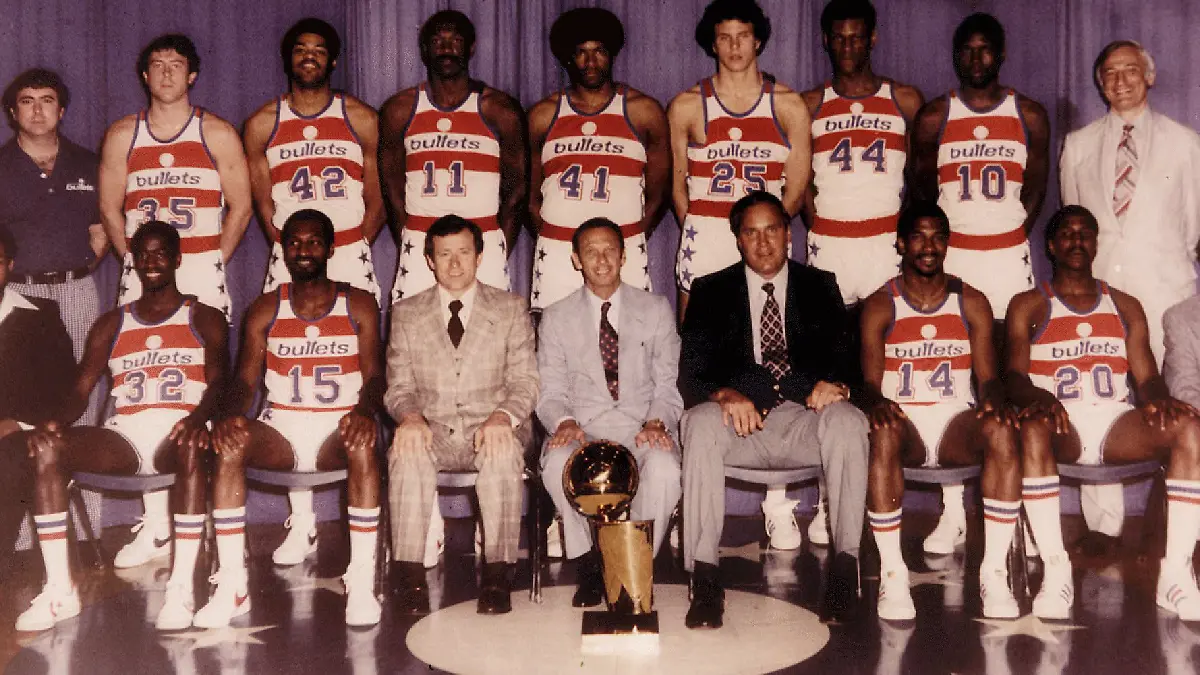 Washington Wizards cuando eran los Bullets