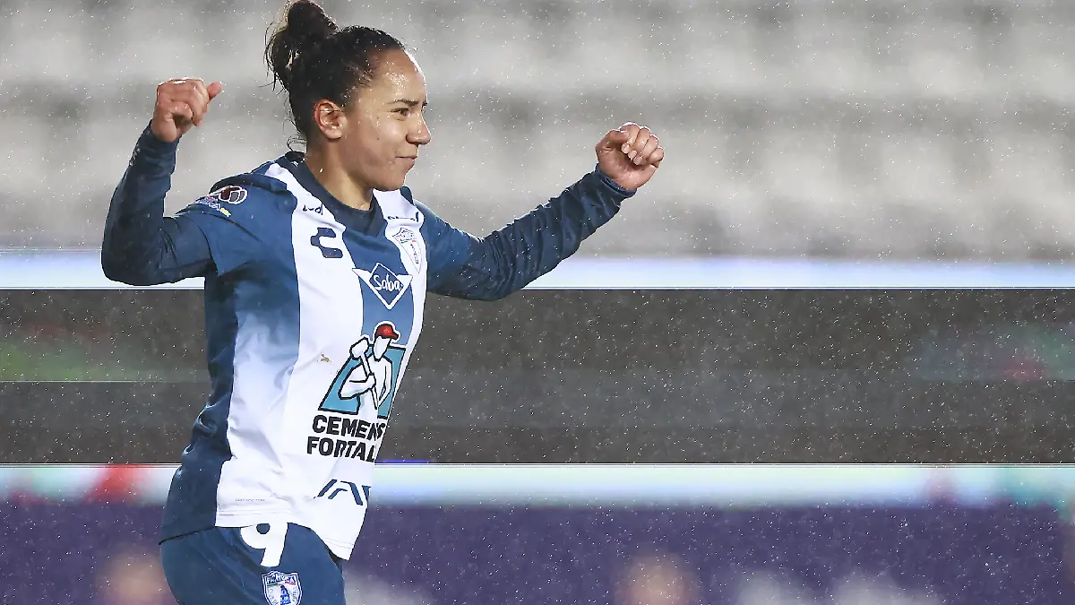 Charlyn Corral alcanzó su tercer título de goleo en la Liga MX / Foto: Mexsport