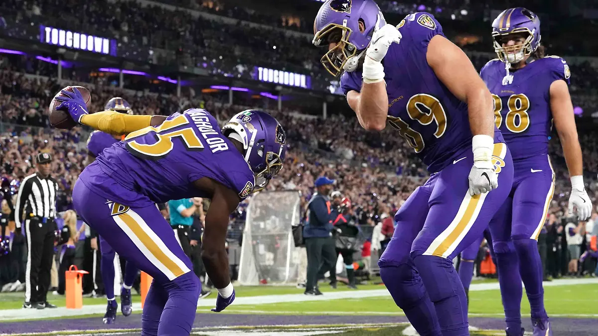 Los Ravens marchan con marca de 7 3