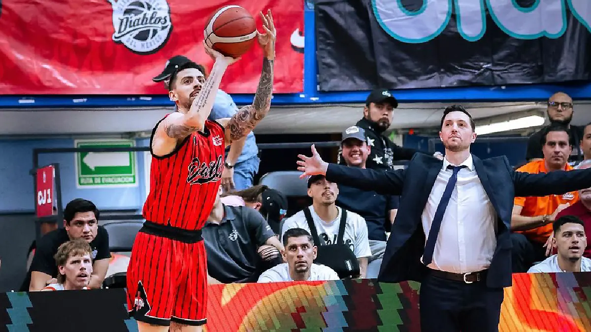 Diablos Rojos jugará la final vs Halcones de Xalapa foto @diablosrojosbasquetbol
