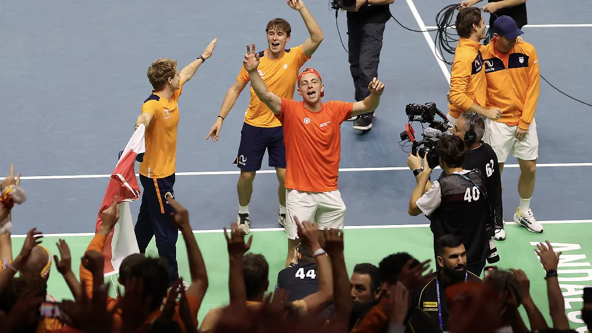 Países Bajos disputarán por primera vez una final de la Copa Davis ante Italia