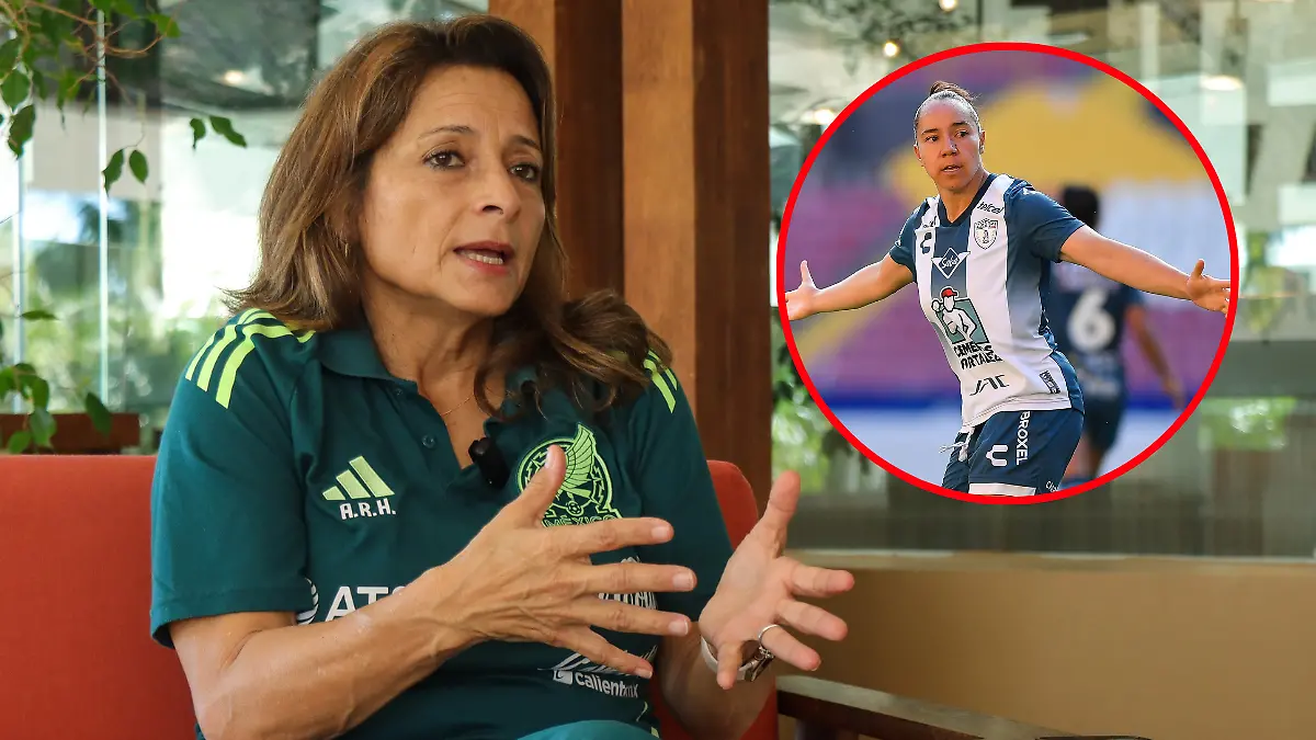 Charlyn Corral no tuvo muchos minutos en su última convocatoria con la Selección Mexicana Femenil