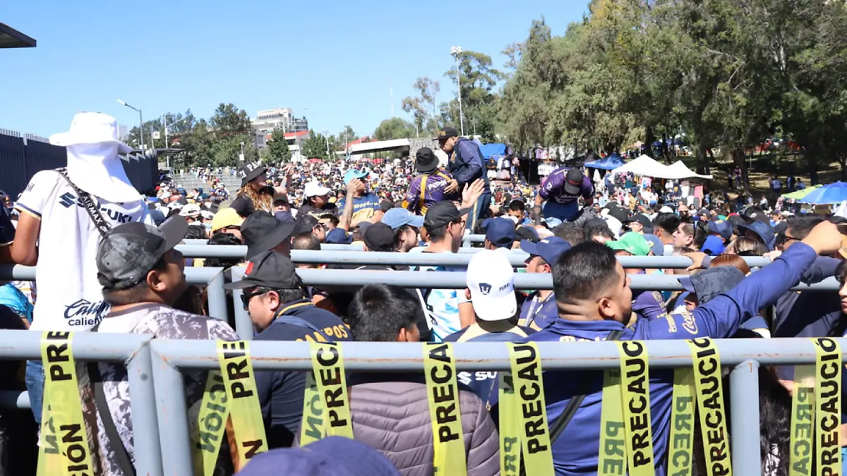El Fan ID fue un desastre en CU / Foto: Sarahí Melecio