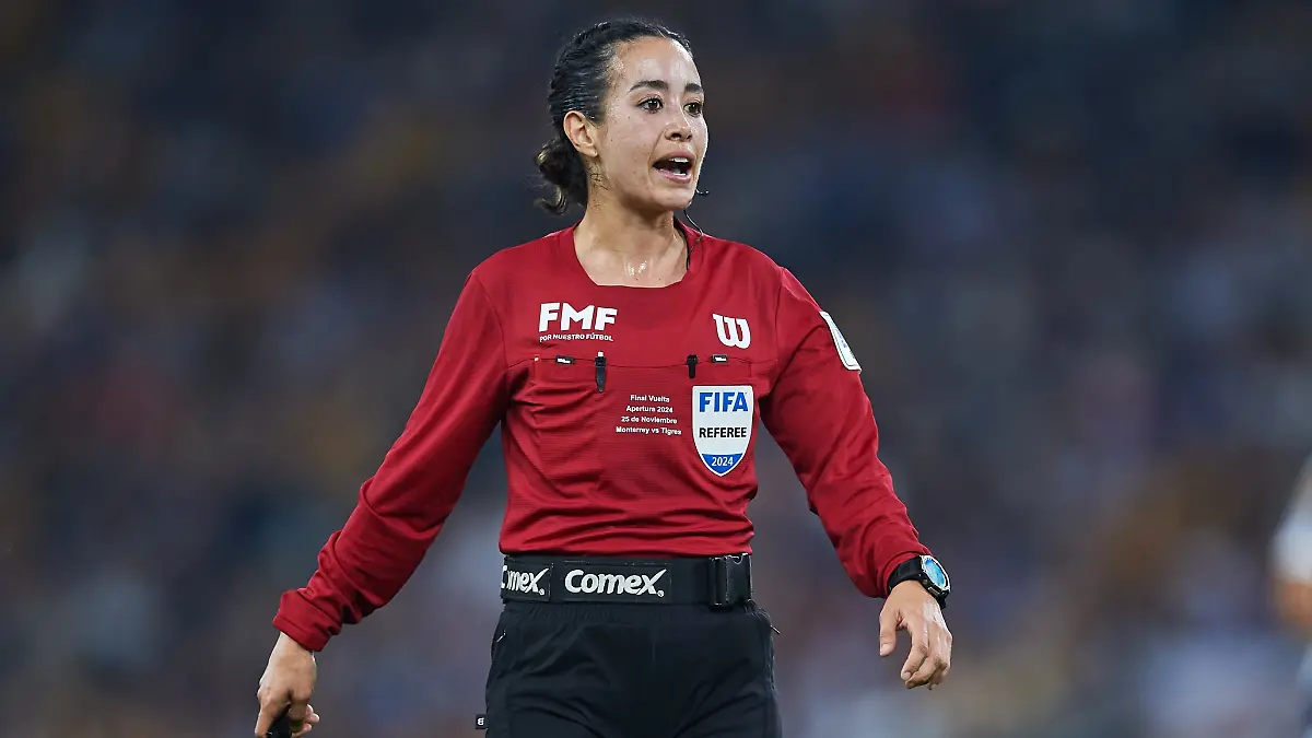 Katia Itzel García es de las 10 mejores árbitras del mundo / Foto: Mexsport