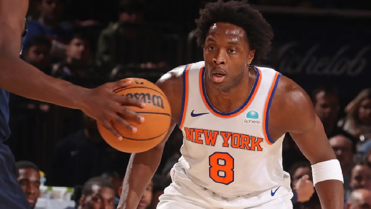 OG Anunoby no logró marcar diferencia para su equipo / Foto: AFP
