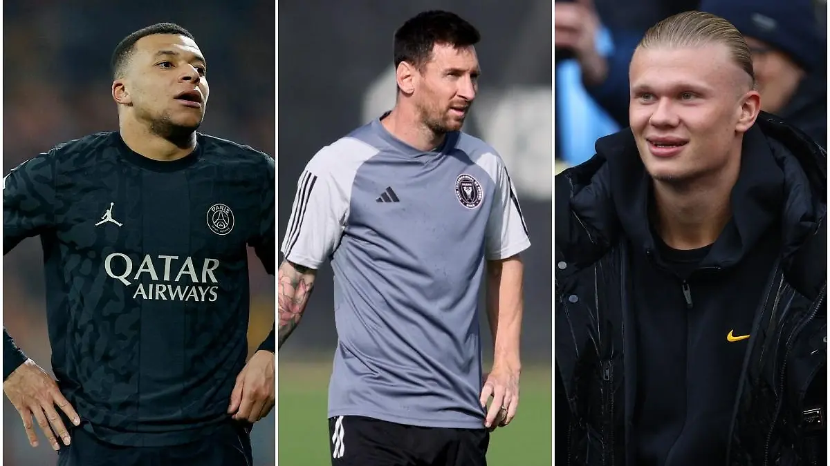 Messi, Haaland y Mbappé se ausentaron de la gala de The Best / Foto: Reuters