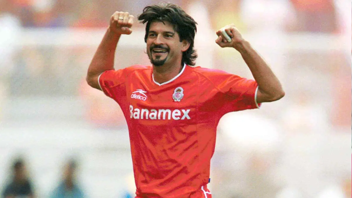 José Cardozo fue el goleador de Toluca en los 2000 / Foto: Mexsport