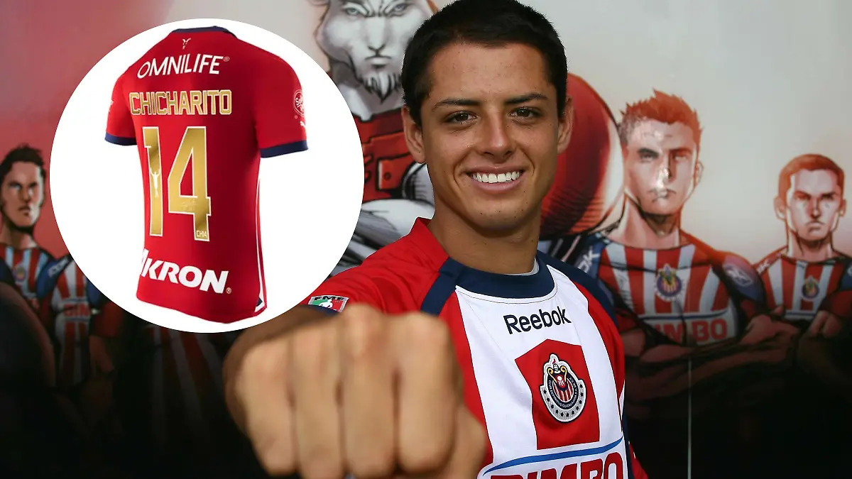 Jersey conmemorativo de Chicharito en Chivas ya se agotó / Foto: Mexsport