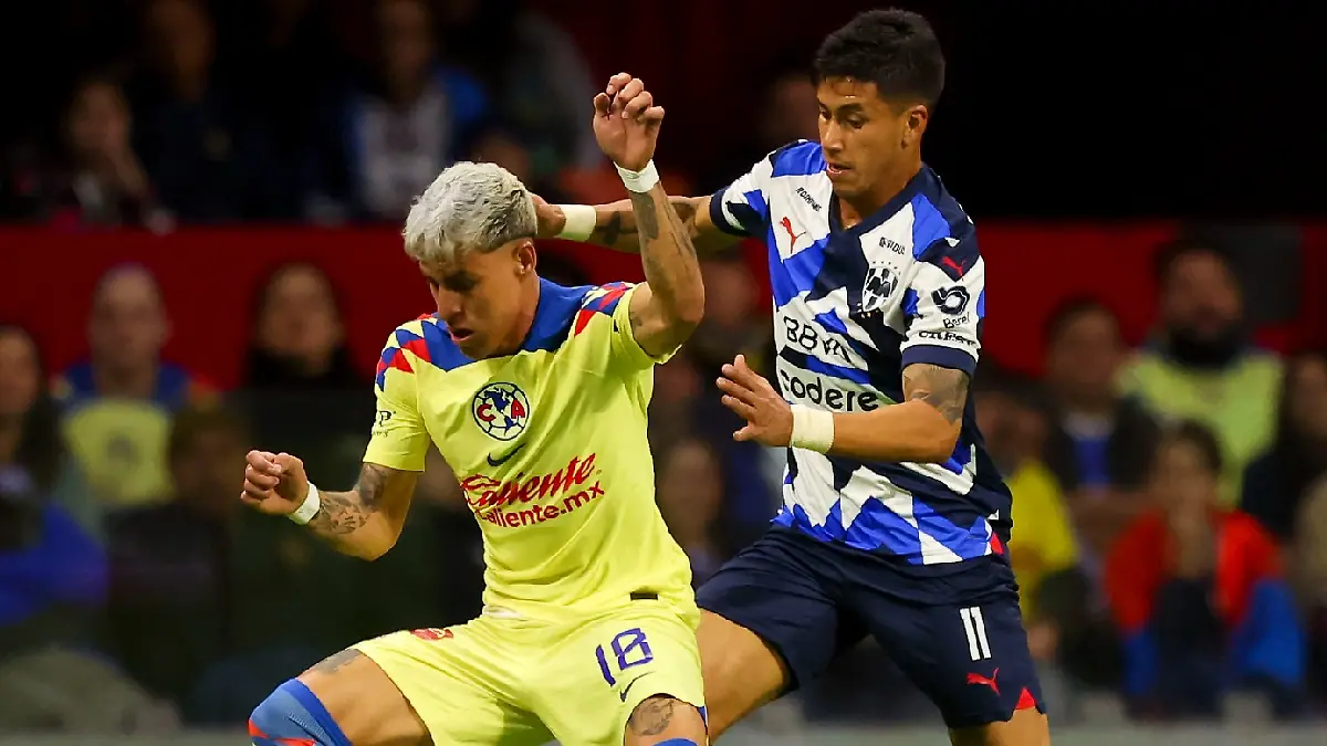 América y Rayados no pudieron pasar del empate / Foto: Ramón Romero