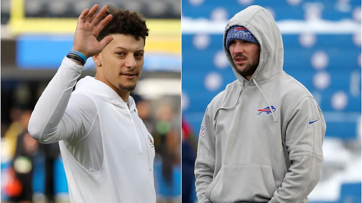 Mahomes y Allen pintan para una rivalidad histórica