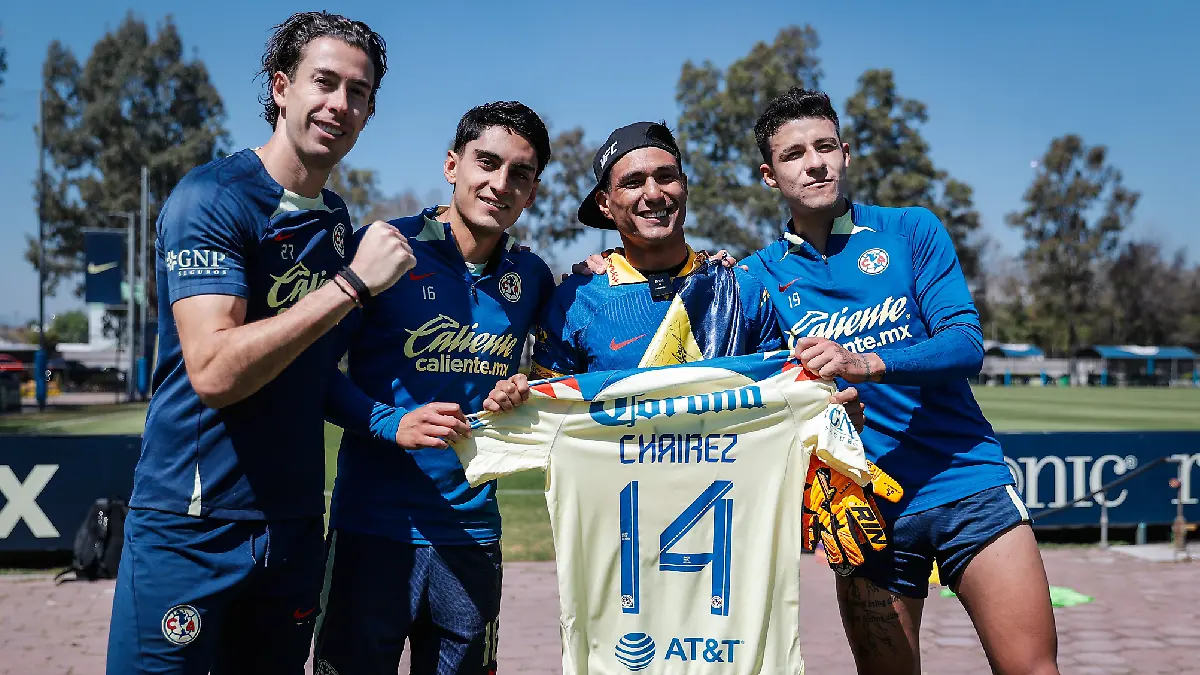 Chairez ha demostrado que es un fiel seguidor del América Foto @Club América