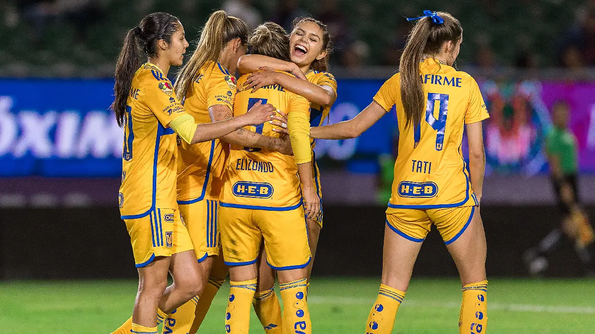 Tigres Femenil le pasó por encima a Mazatlán / Foto: Mexsport