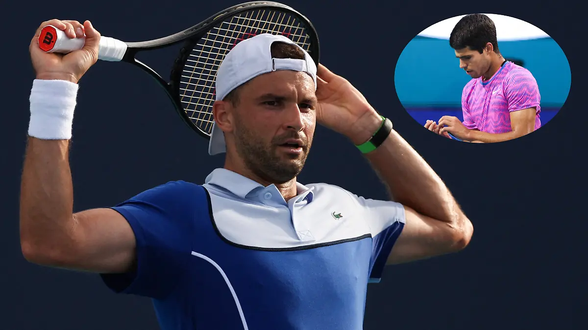 Dimitrov eliminó a Alcaráz