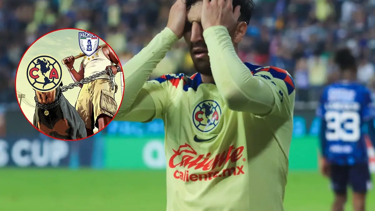 Los memes sobre la derrota del America vs Pachuca se hicieron presentes en redes sociales foto  Oswaldo Figueroa