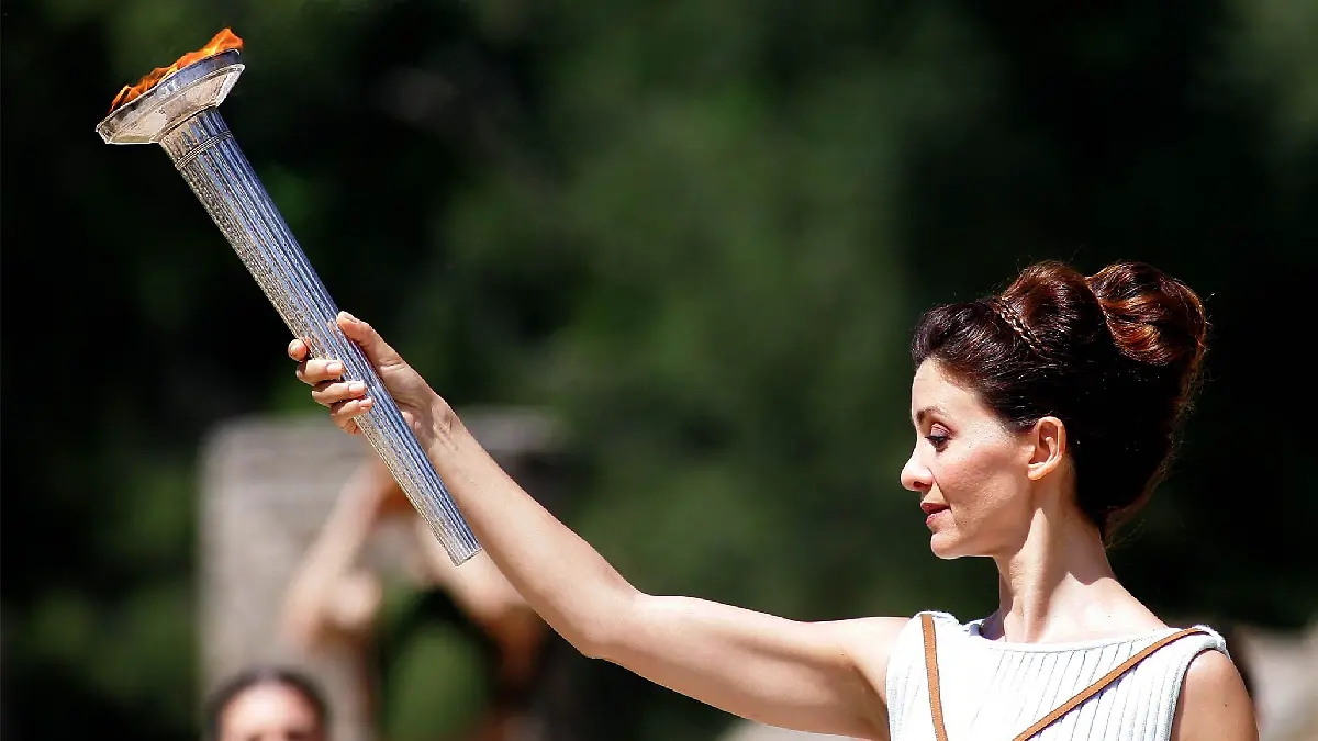 Listo para el encendido del Fuego Olímpico para París 2024. Foto: @COM Mexico