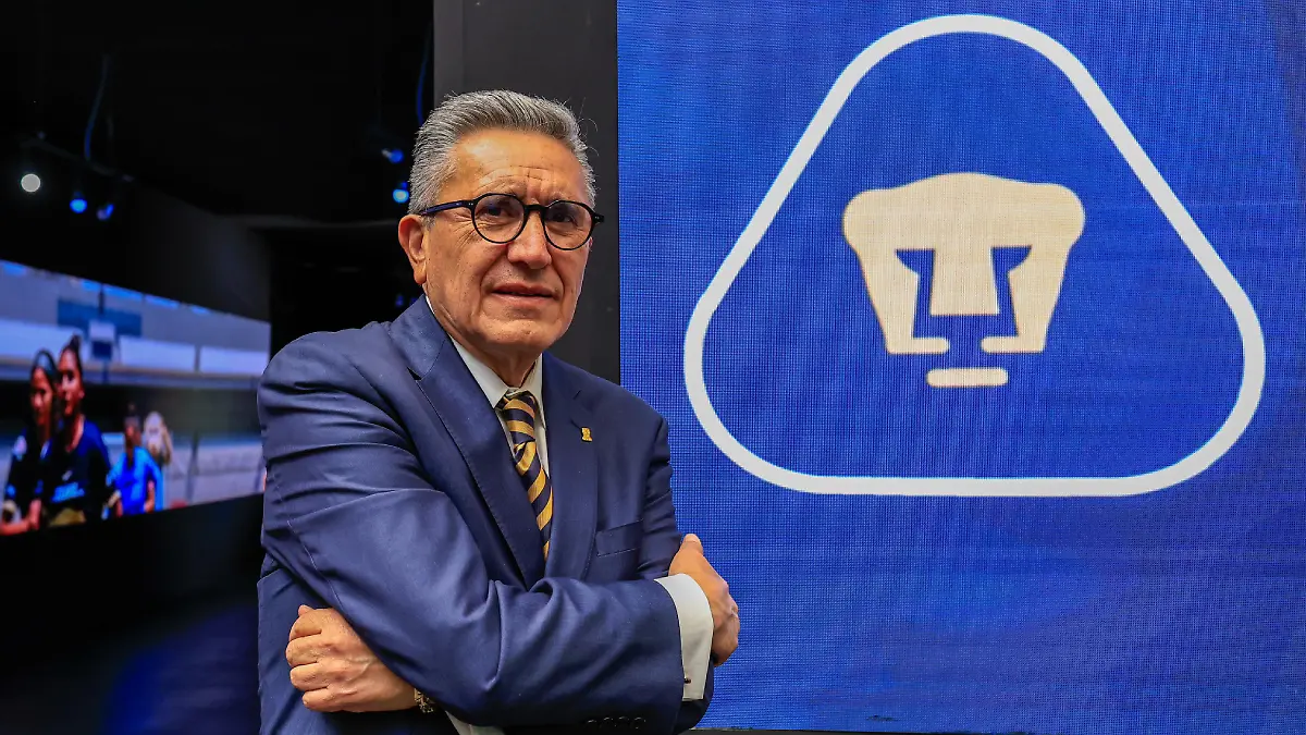 Luis Raúl González fue ratificado como presidente del Patronato en Pumas / Foto: Luis Garduño