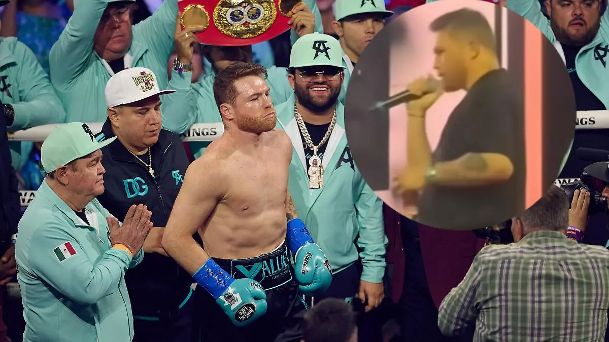 Canelo Álvarez se molestó por un pleito en su fiesta tras pelea ante Munguía