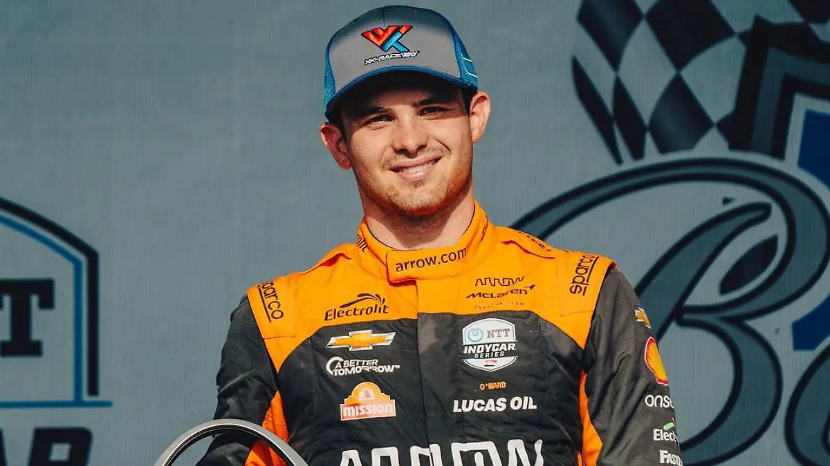 Pato O'Ward finalizó primero en la cuarta práctica / Foto: IG Pato O'Ward