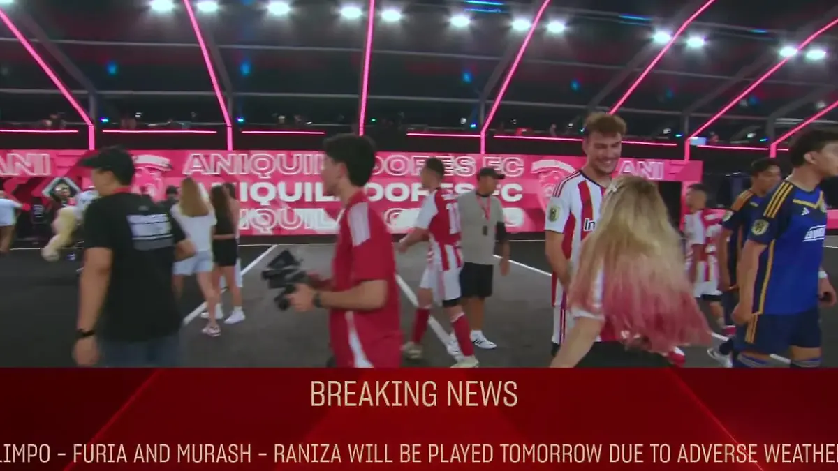 El mal clima impidió que tres juegos de la Kings Wolrd Cup se realizara / Foto: Cortesía Kings League