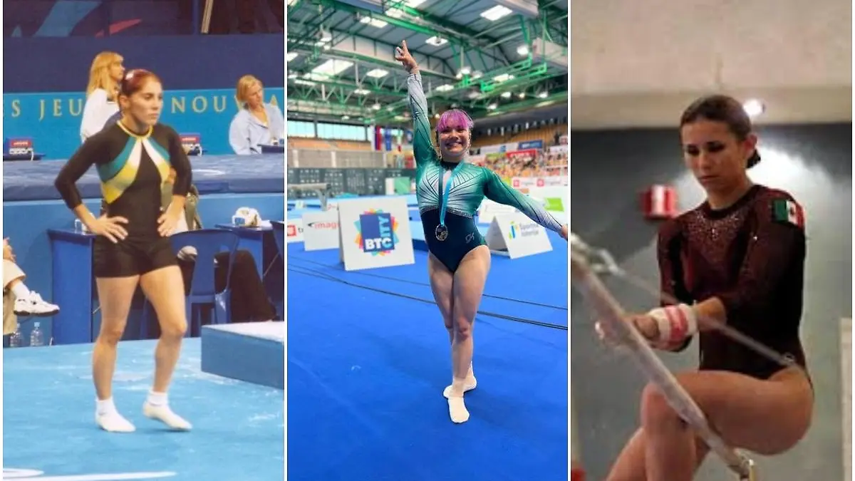 Alexa Moreno, Denisse López y Brenda Magaña, gimnastas mexicanas en salto de potro en Juegos Olímpicos