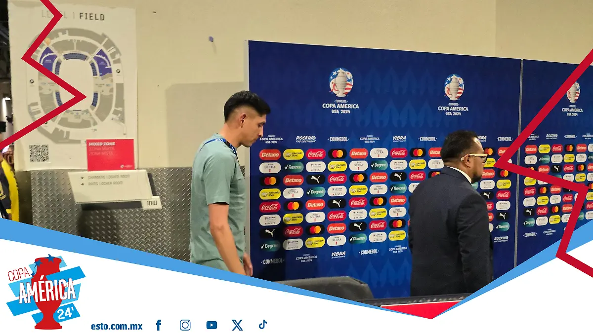 Edson Álvarez estuvo acompañando a los futbolistas de la Selección Mexicana en la Copa América. Foto: Oswaldo Figuero/ ENVIADO