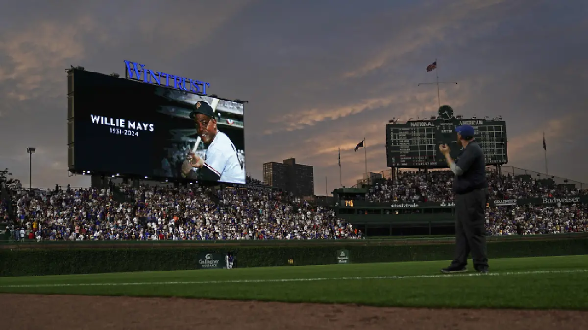 Willie Mays falleció a los 93 años siendo una figura en la MLB. Foto: AFP