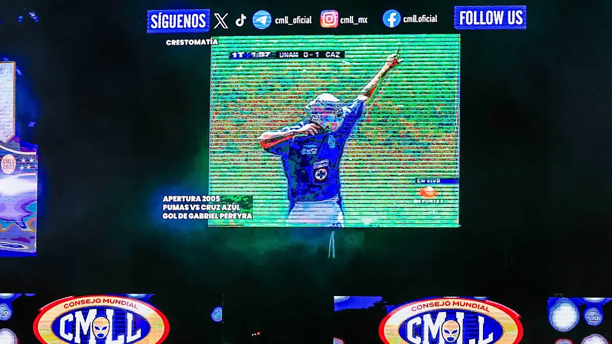 Jair Pereira celebro como Mistico en mas de una ocasion